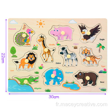 Puzzle de la carte 4-8 PCS sans chevilles